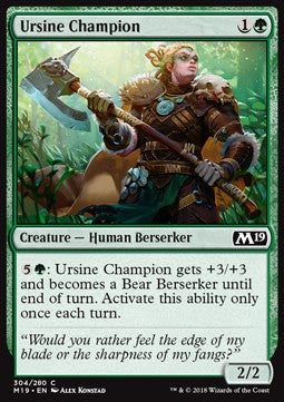 Core Set 2019 304/280 Ursine Champion