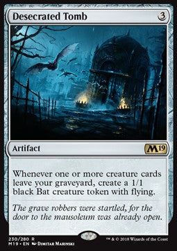 Core Set 2019 230/280 Desecrated Tomb (Foil)