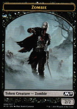 Zombie 008/017 Core Set 2019 Token