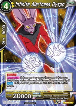 Infinite Alertness Dyspo (P-054PR) Dragon Ball Super