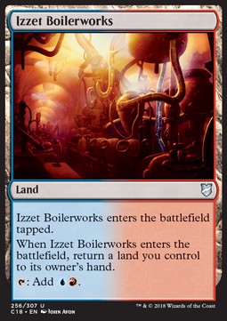 Commander 2018 256/307 Izzet Boilerworks