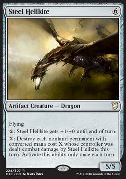 Commander 2018 224/307 Steel Hellkite