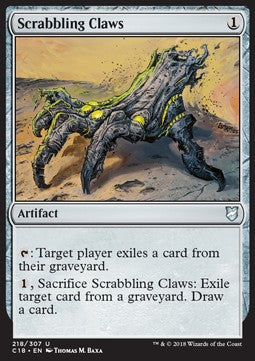 Commander 2018 218/307 Scrabbling Claws