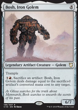 Commander 2018 198/307 Bosh, Iron Golem