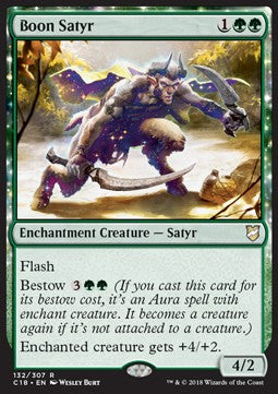 Commander 2018 132/307 Boon Satyr