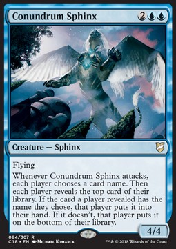 Commander 2018 084/307 Conundrum Sphinx