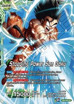 Son Goku/Stopping Power Son Goku TB2-034UC Dragon Ball Super