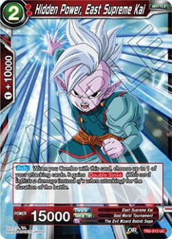 Hidden Power, East Supreme Kai TB2-012UC Dragon Ball Super