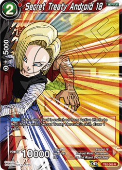 Secret Treaty Android 18 TB2-009R Dragon Ball Super (Foil)