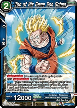 Top of His Game Son Gohan (TB2-021C) Dragon Ball Super