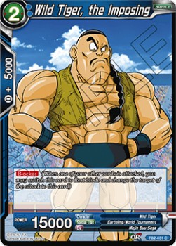 Wild Tiger, the Imposing (TB2-031C) Dragon Ball Super