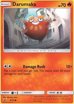 Dragon Majesty 08/70 Darumaka (Reverse Holo)