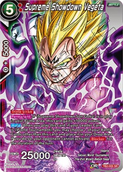 Supreme Showdown Vegeta TB2-005SR Dragon Ball Super (Foil)