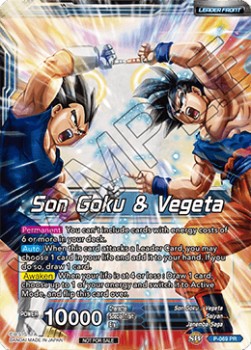 Son Goku & Vegeta/Miracle Strike Gogeta (Foil)(P-069PR) Dragon Ball Super