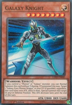 Galaxy Knight (Super Rare)(LED3-EN040)