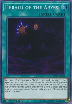 Herald of the Abyss (Super Rare)(SOFU-EN063)