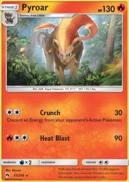 Lost Thunder 051/214 Pyroar