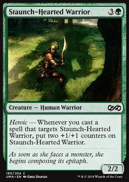 Ultimate Masters 185/254 Staunch-Hearted Warrior