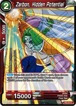 Zarbon, Hidden Potential (TB3-013C) Dragon Ball Super