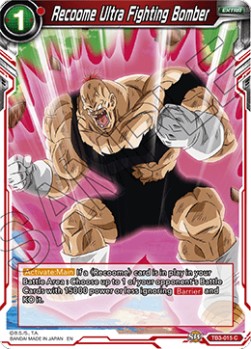 Recoome Ultra Fighting Bomber (TB3-015C) Dragon Ball Super