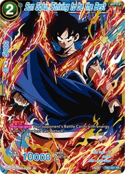 Son Goku, Striving to be the Best (Foil)(TB3-021FR) Dragon Ball Super