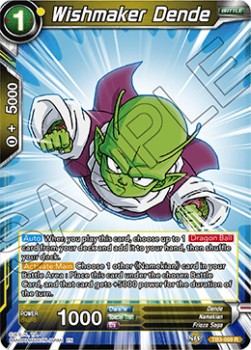 Wishmaker Dende (Foil)(TB3-059R) Dragon Ball Super