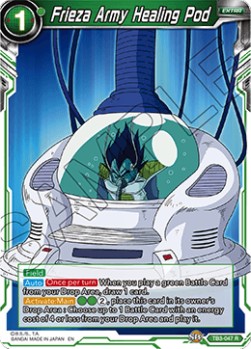 Frieza Army Healing Pod (Foil)(TB3-047R) Dragon Ball Super