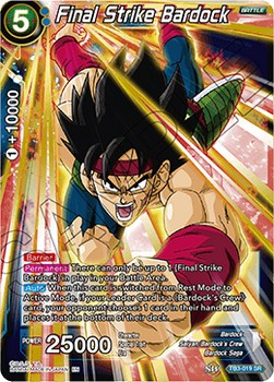 Final Strike Bardock (TB3-019SR) Dragon Ball Super