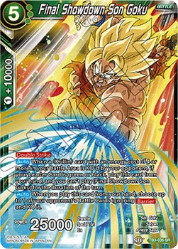 Final Showdown Son Goku (TB3-035SR) Dragon Ball Super