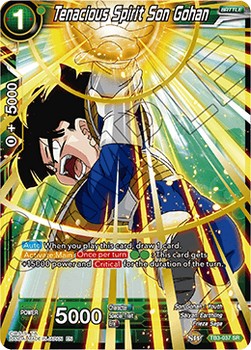 Tenacious Spirit Son Gohan (Foil)(TB3-037SR) Dragon Ball Super