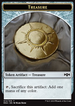 Treasure 012/013 Ravnica Allegiance Token