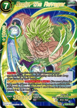 Broly/Broly, Evil Unleashed (Foil)(SD8-01ST) Dragon Ball Super