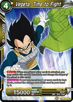 Vegeta, Time to Fight (Foil)(SD8-08ST) Dragon Ball Super