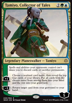 War of the Spark 220/264 Tamiyo, Collector of Tales (Foil)