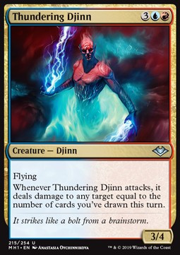 Modern Horizons 215/254 Thundering Djinn