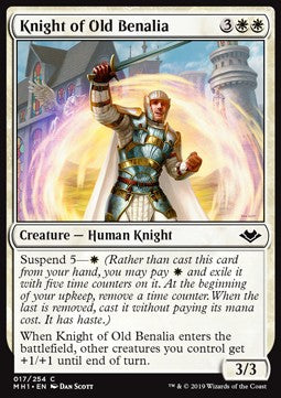 Modern Horizons 017/254 Knight of Old Benalia