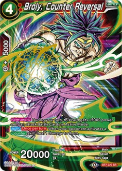 Broly, Counter Reversal BT7-020SR Dragon Ball Super (Foil)