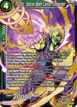 Piccolo, Special Beam Cannon Unleashed BT7-060SR Dragon Ball Super (Foil)