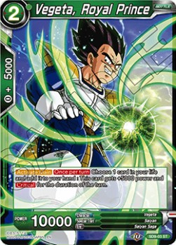 Vegeta, Royal Prince (SD9-03ST) Dragon Ball Super