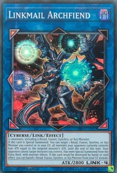 Linkmail Archfiend (Super Rare)(RIRA-EN047)