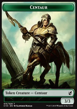 Centaur 015/029 Egg 016/029 Commander 2019 Token