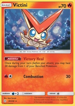 Cosmic Eclipse 030/236 Victini (Holo)