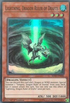 Lightning, Dragon of Drafts (Super Rare)(MYFI-EN046)