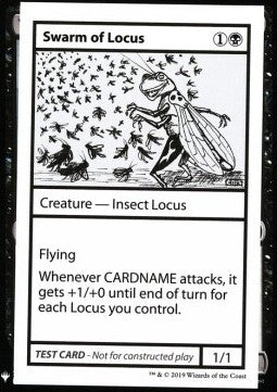 MTG Mystery Booster Playtest Card Swarm of Locus