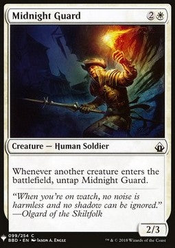 The List - Battlebond 099/254 Midnight Guard