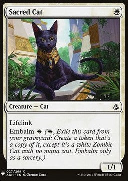 The List - Amonkhet 027/269 Sacred Cat