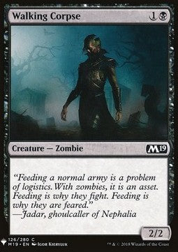 The List - Core Set 2019 126/280 Walking Corpse