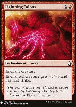 The List - Battlebond 180/254 Lightning Talons