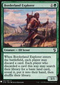 The List - Commander 2018 133/307 Borderland Explorer