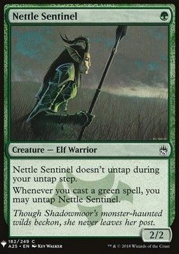 The List - Masters 25 182/249 Nettle Sentinel